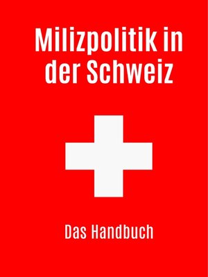 cover image of Milizpolitik in der Schweiz